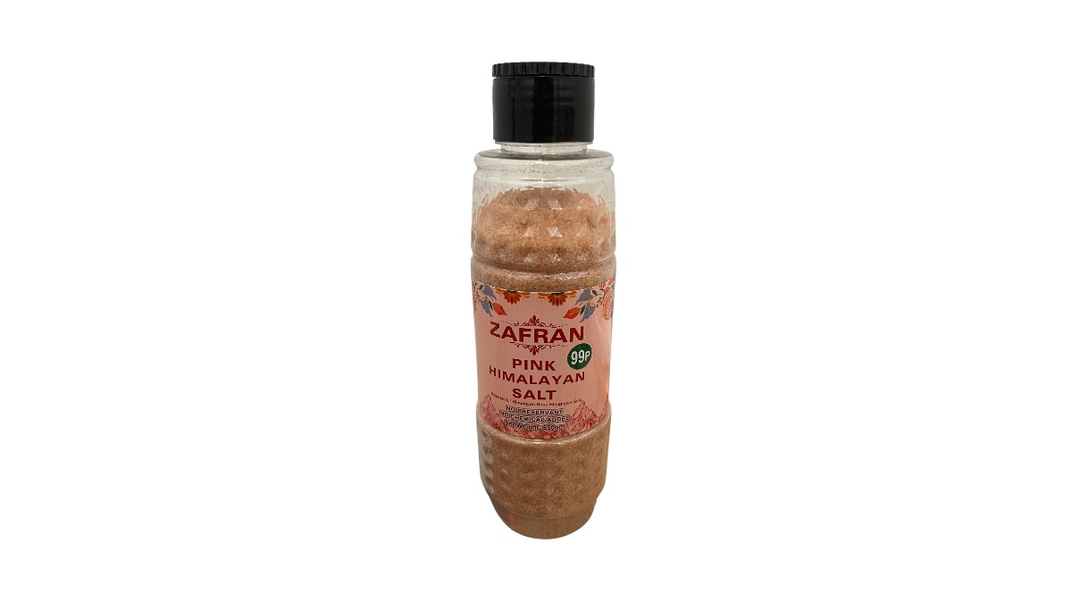 ZAFRAN PINK HIMALAYAN SALT 850g 99p