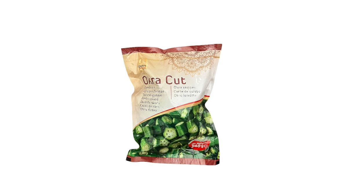 CROWN OKRA CUT 340g