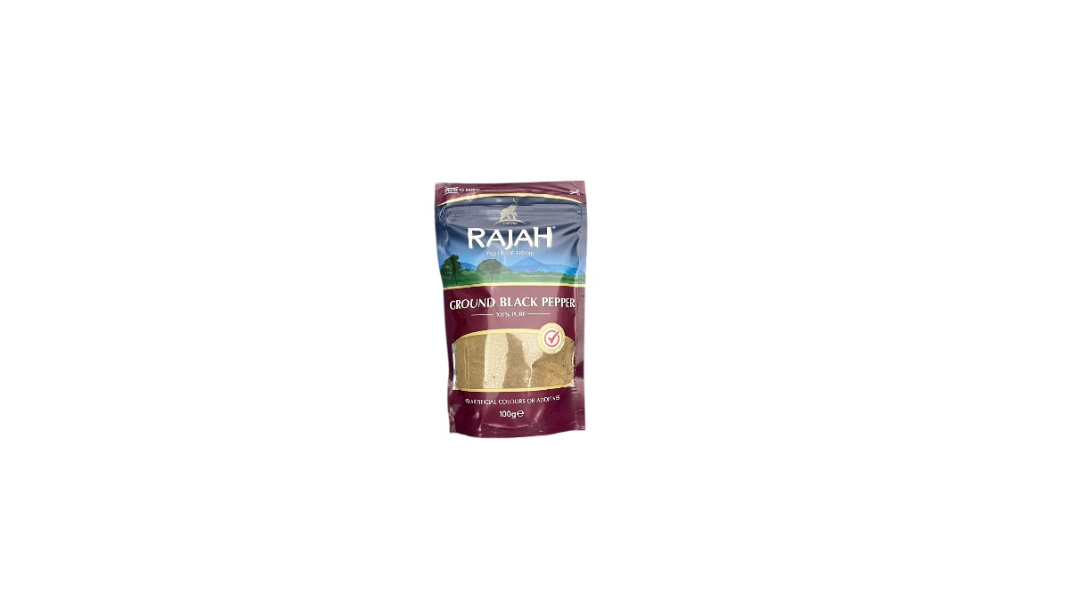 RAJAH GROUND BLACK PEPPER 100g