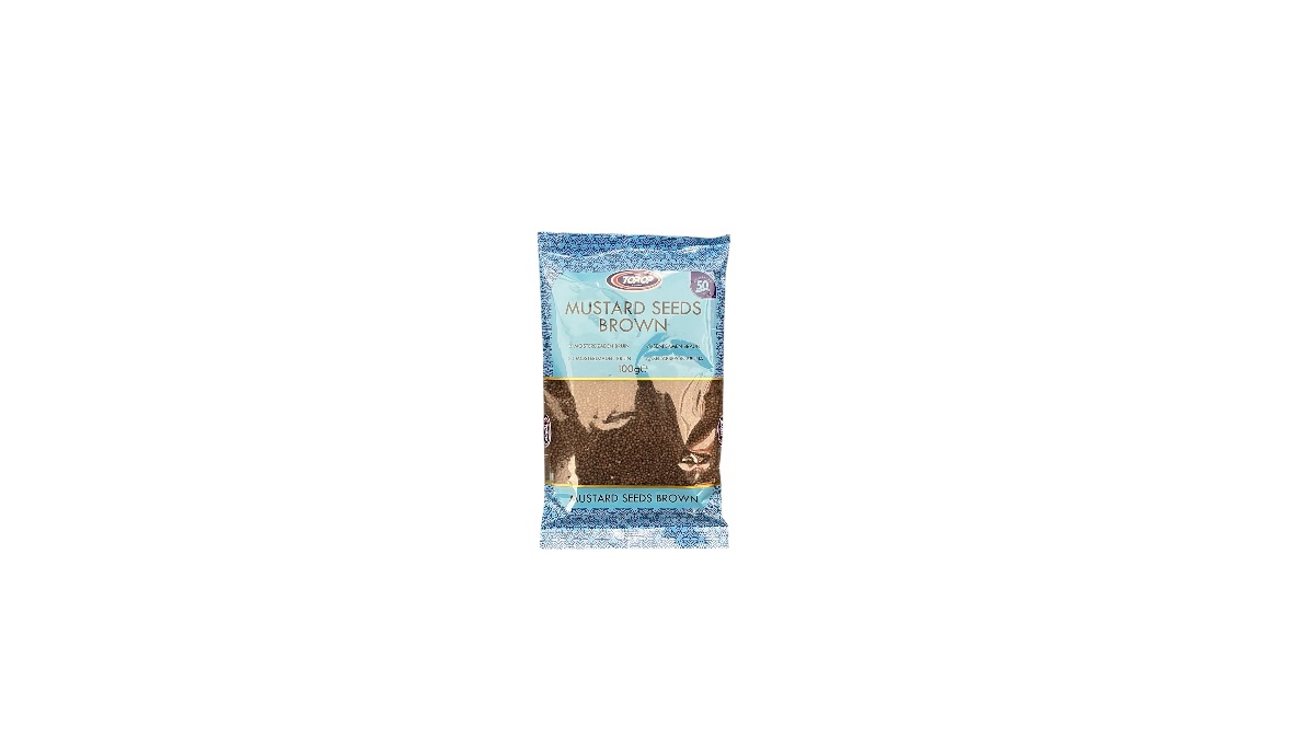 TOPOP MUSTARD SEEDS BROWN 100g