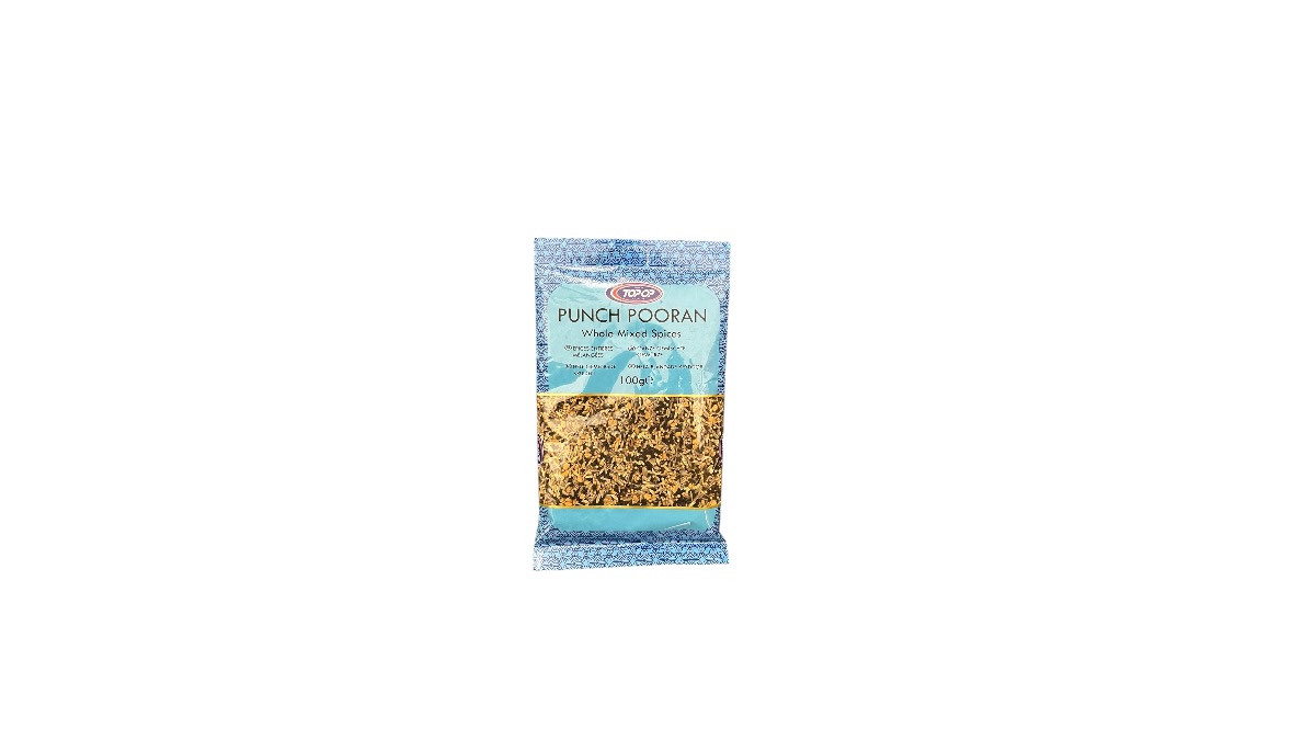 TOPOP PUNCH POORAN WHOLE MIXED SPICES 100g
