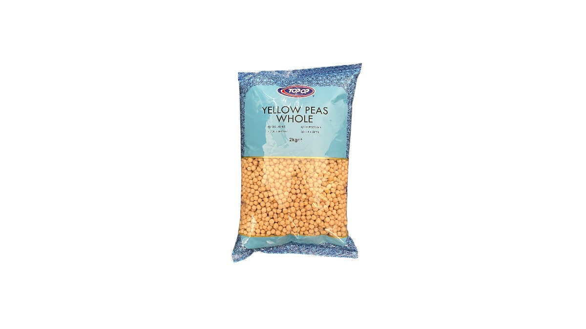 TOPOP YELLOW PEAS WHOLE 2Kg