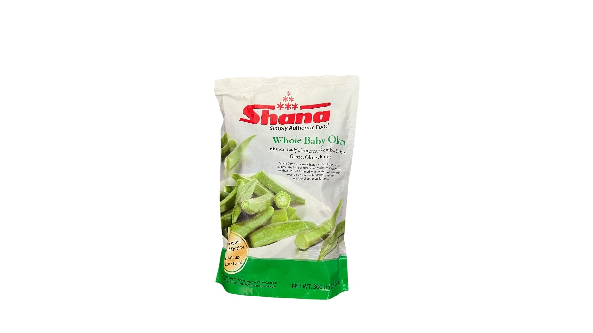SHANA WHOLE BABY OKRA 300g