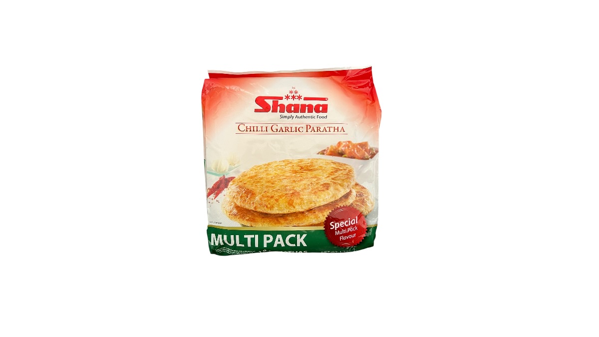 SHANA CHILLI GARLIC PARATHA 15 PIECES