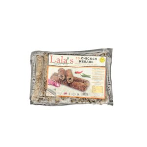 LALAS 10 CHICKEN KEBABS 600g