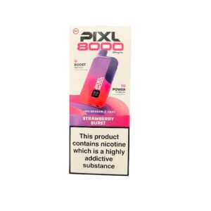 PIXL 8000 PUFF STRAWBERRY BURST 20mg
