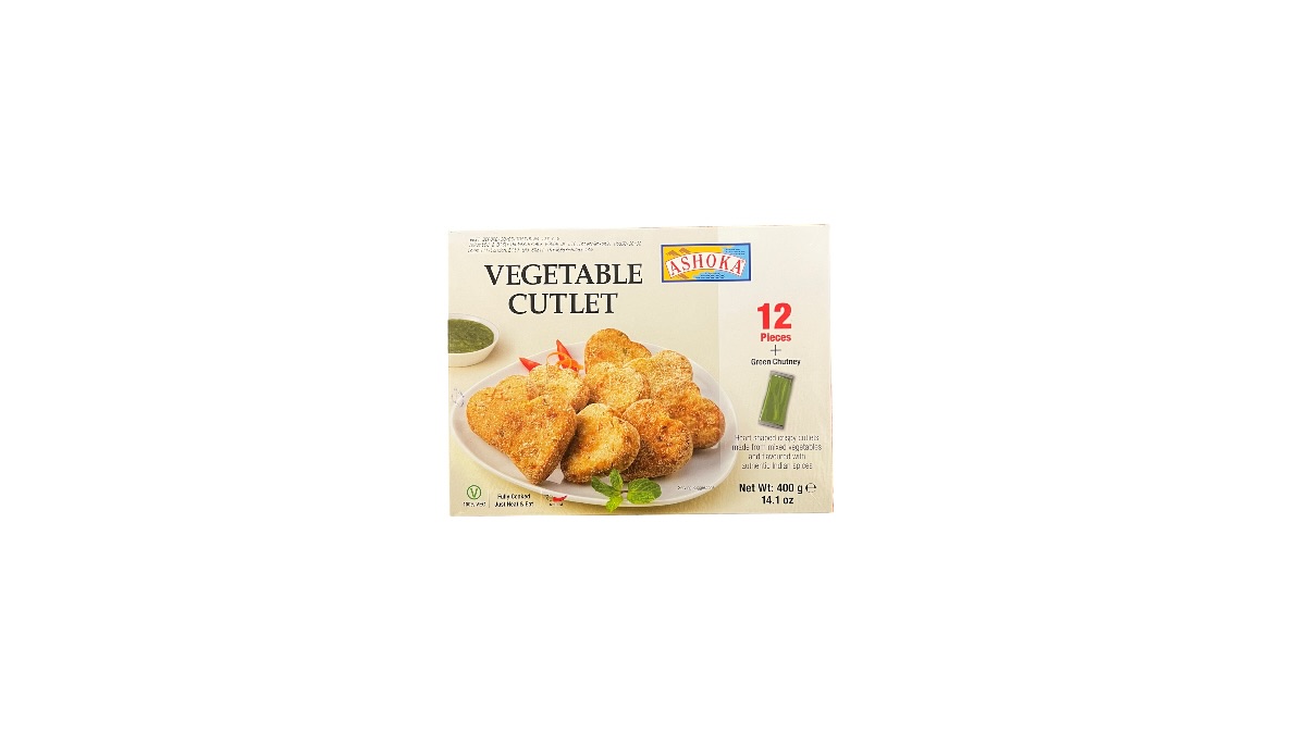 ASHOKA VEGETABLE CUTLET 12 PIECES