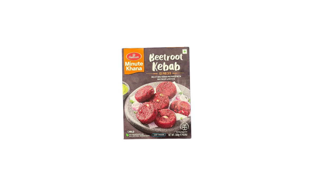 HALDIRAM BEETROOT KEBAB 300g