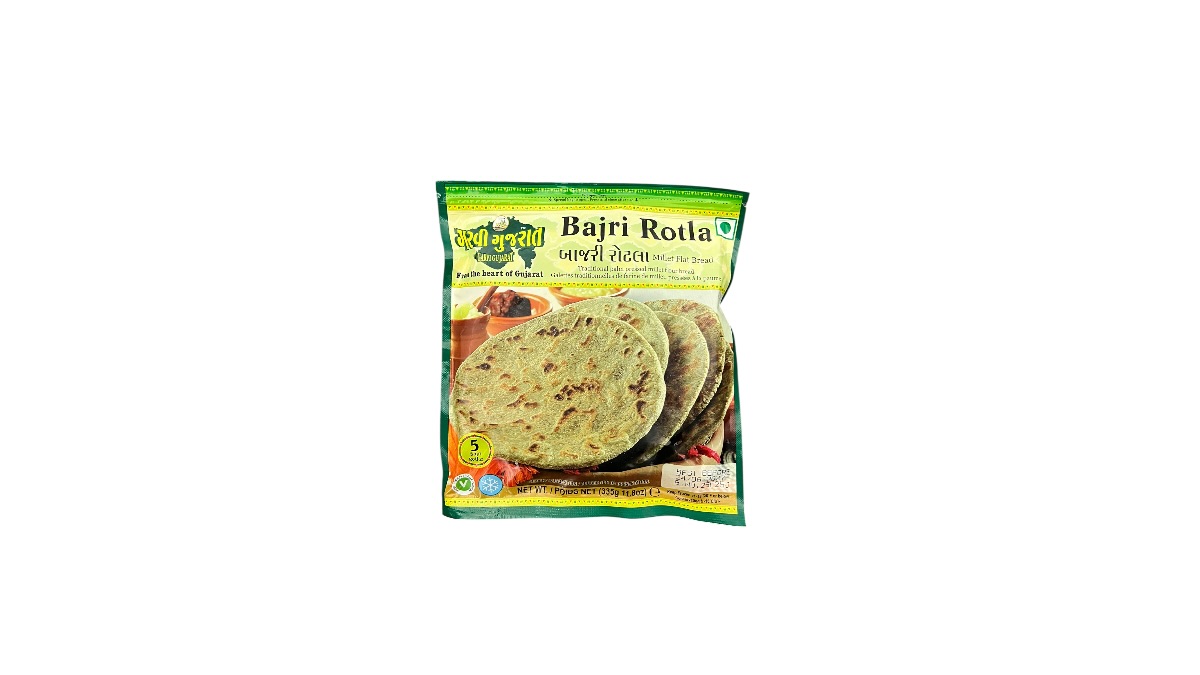 GARVI GUJRAT BAJRI ROTLA 5 PIECES