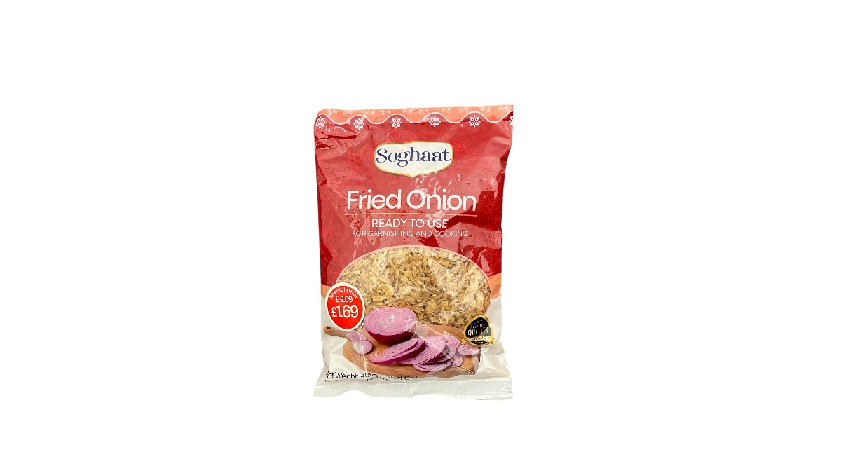SOGHAT FRIED ONION 400g £1.69